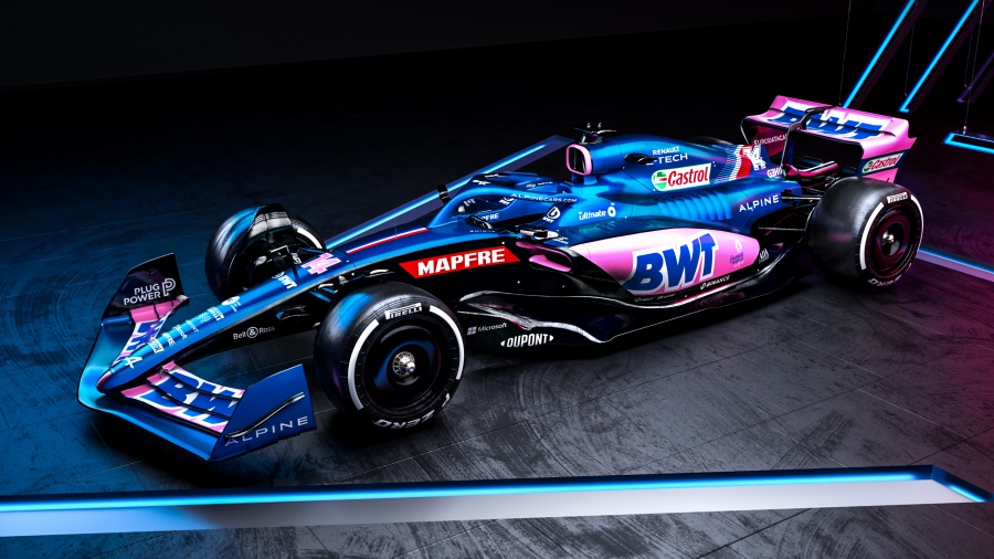 me encanta los autos de alpine